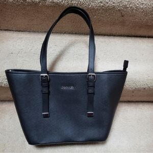 CALVIN KLEIN Black Tote/Shoulder Bag!